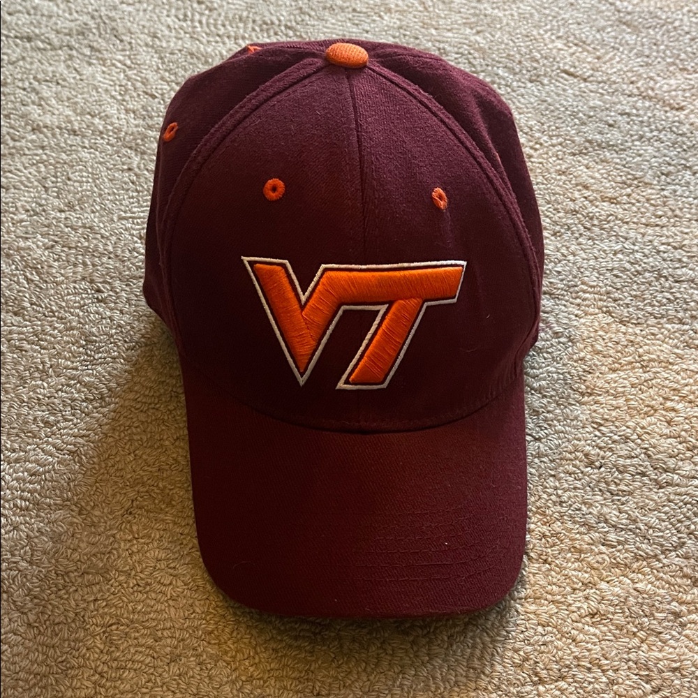 Top of the World Maroon and Orange Hat
